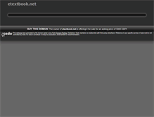 Tablet Screenshot of etextbook.net